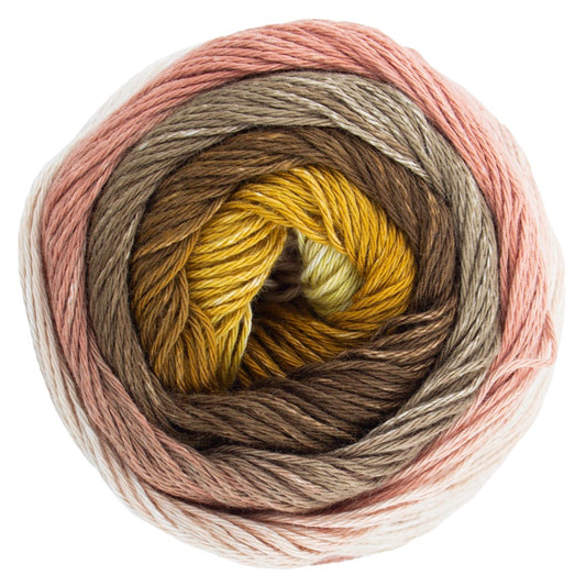 Pro Lana - 1-2-3 IDEEN Farbverlaufsgarn - 11 wüste - 100% Baumwolle