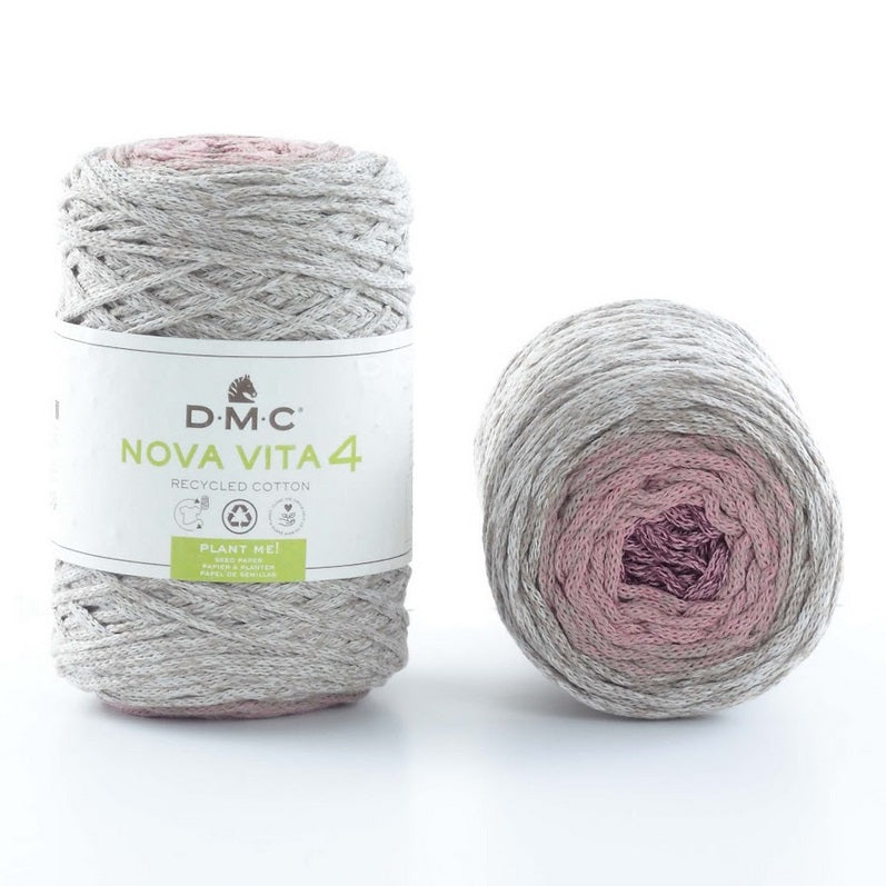 DMC Nova Vita 4 (Multicolor 250g) - 80% recycelte Baumwolle / 20% Polyester - 103 Nostalgia