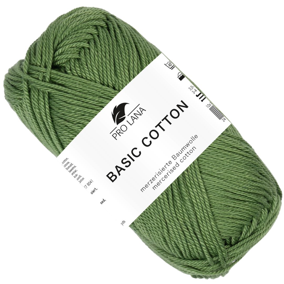 Pro Lana - Basic cotton - 50g/125m - 177 Khaki