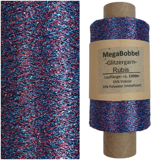 Glitzergarn - Rubis - (BG17)