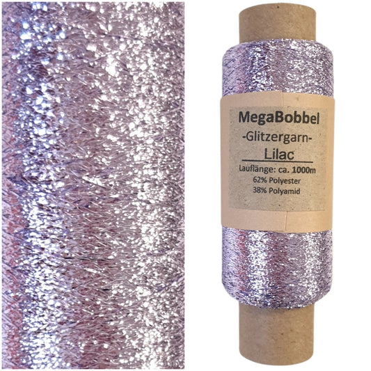 Glitzergarn - Lilac - (BG 28)