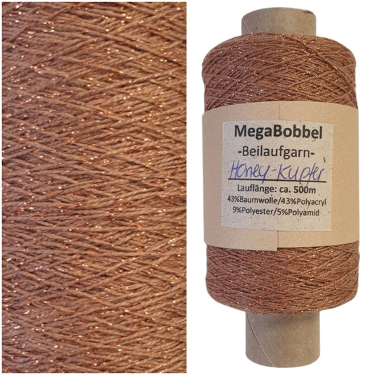 Contessa Lux -Glitzergarn - Honey-Kupfer - (BG51)