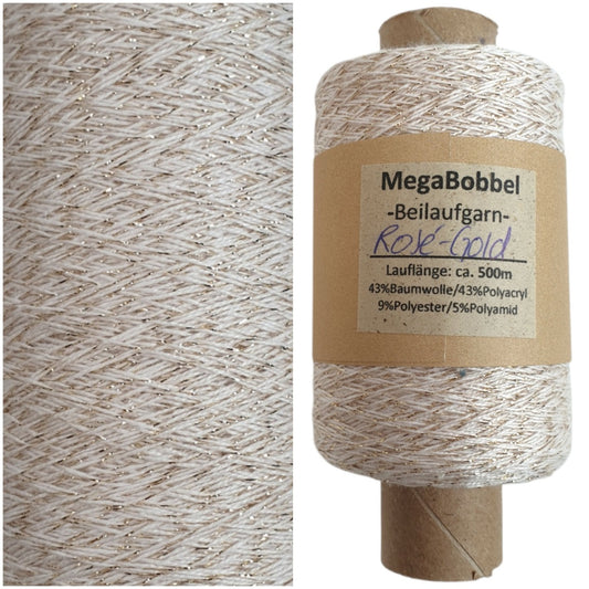 Contessa Lux - Glitzergarn - Rosé-Gold - (BG49)