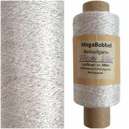 Dianalux - Glitzergarn - Flieder-Sillber (BG57)