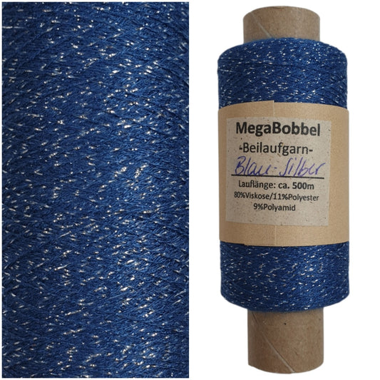 Dianalux - Glitzergarn - Blau-Sillber (BG72L)