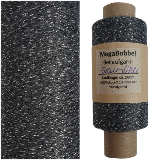 Dianalux - Glitzergarn - Grau-Sillber (BG72R)