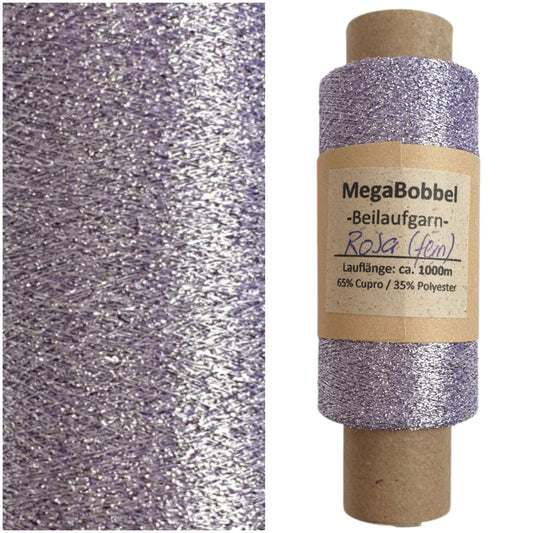 Glitzergarn - Rosa (fein) - (BG75)