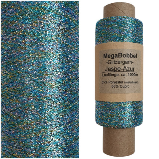 Glitzergarn - Jaspe-Azur - (BG86)