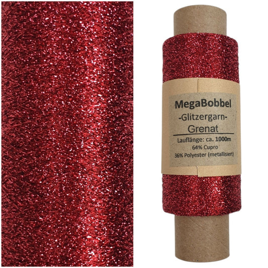 Glitzergarn - Grenat - (BG88L)