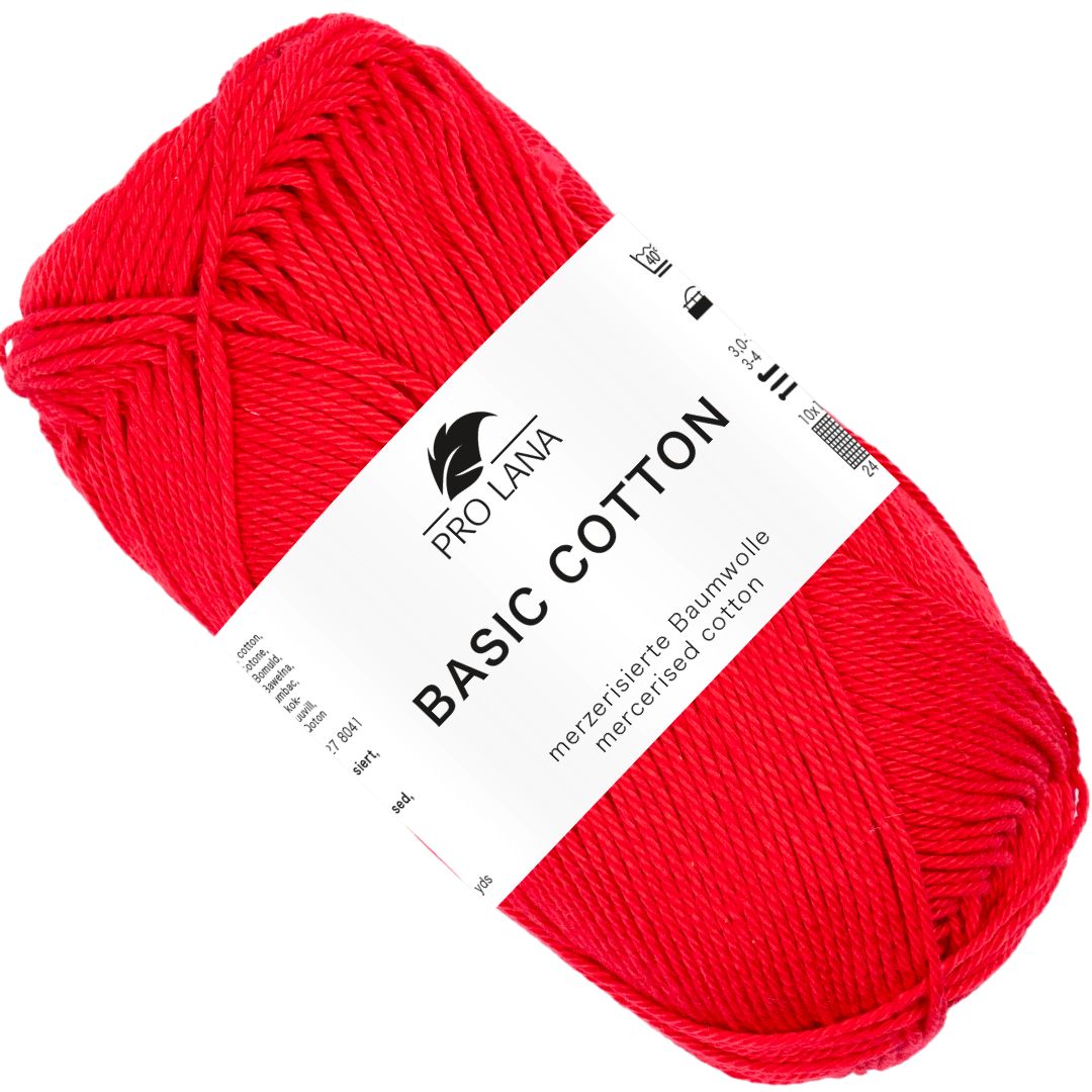 Pro Lana - Basic cotton - 50g/125m - 31 Rot