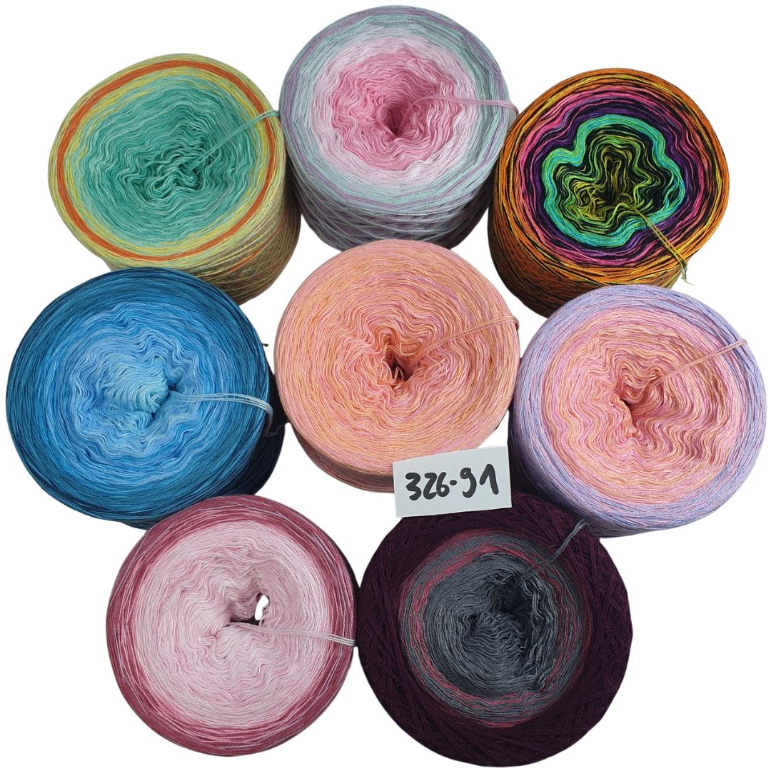 Bobbel-Reste-Paket - (326 - 91 F) - ca. 900g