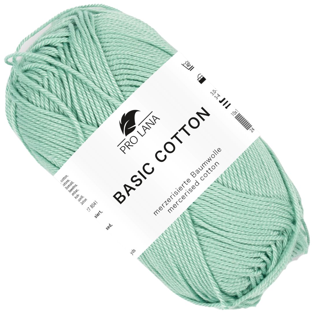 Pro Lana - Basic cotton - 50g/125m - 61 Seegrün