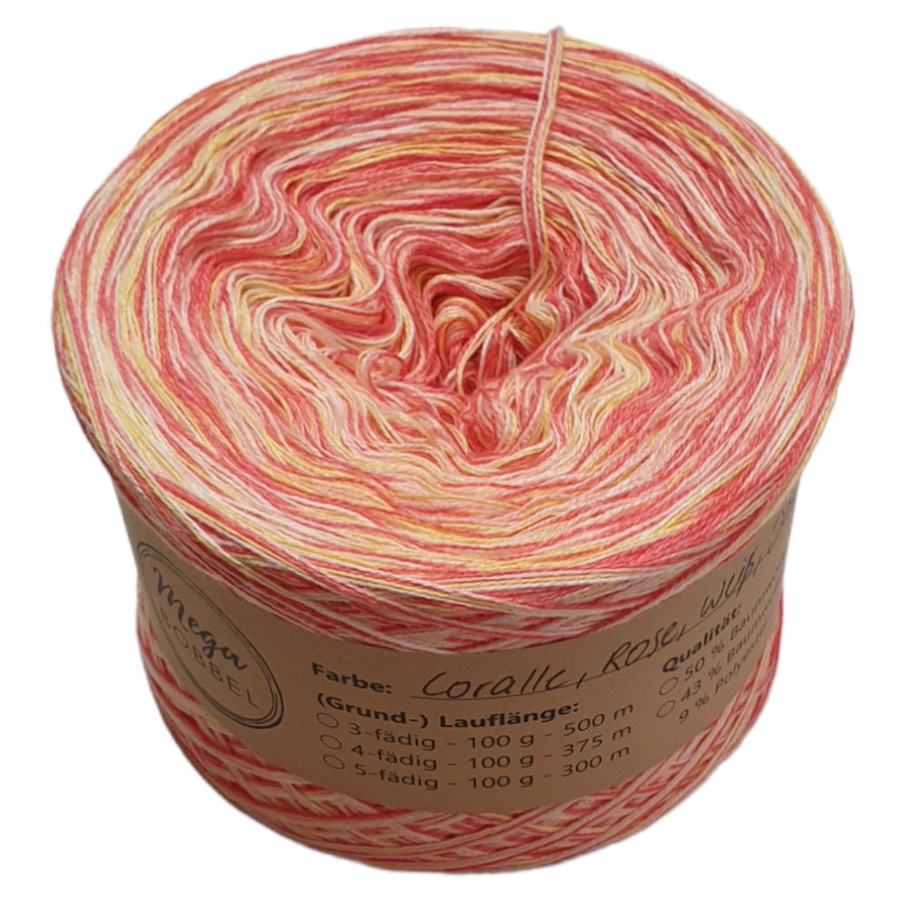 Coralle-Rose-Weiß-Jalousie (OV3)