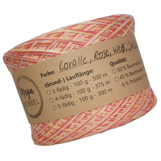 Coralle-Rose-Weiß-Jalousie (OV3)