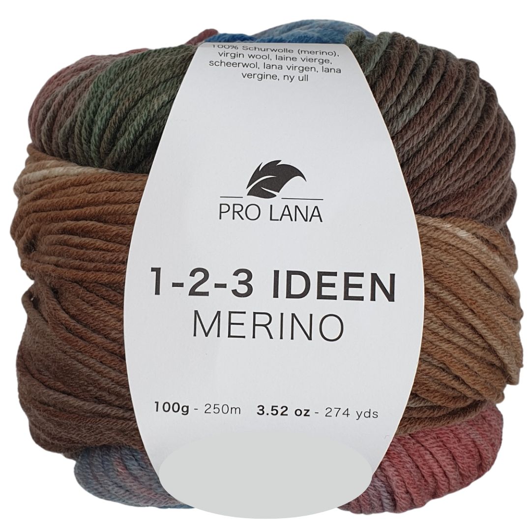 Pro Lana - 1-2-3 IDEEN Farbverlaufsgarn - MERINO 02