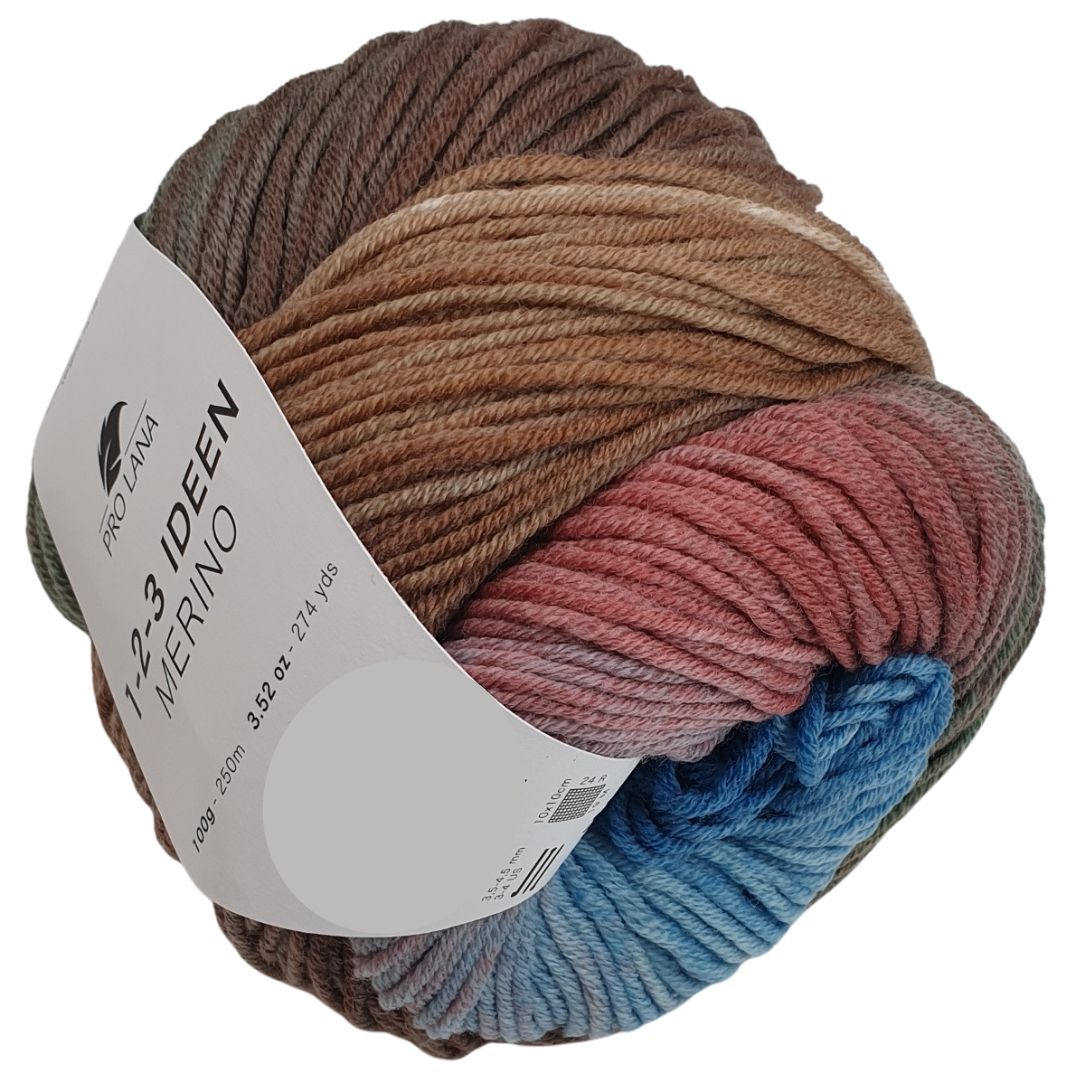 Pro Lana - 1-2-3 IDEEN Farbverlaufsgarn - MERINO 02