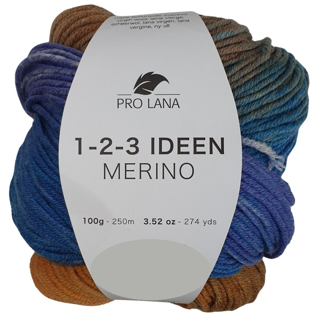 Pro Lana - 1-2-3 IDEEN Farbverlaufsgarn - MERINO 03
