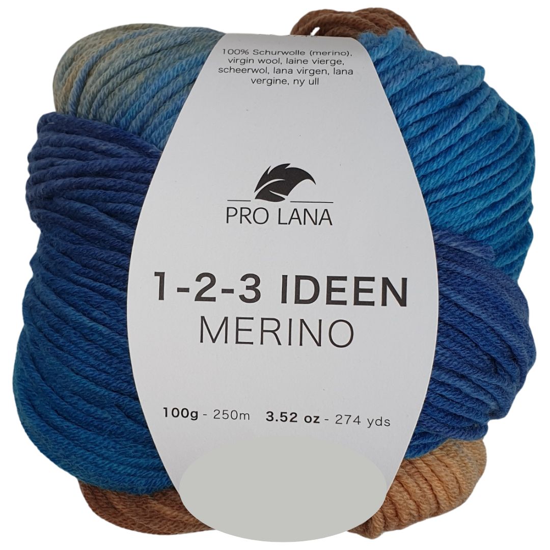 Pro Lana - 1-2-3 IDEEN Farbverlaufsgarn - MERINO 06