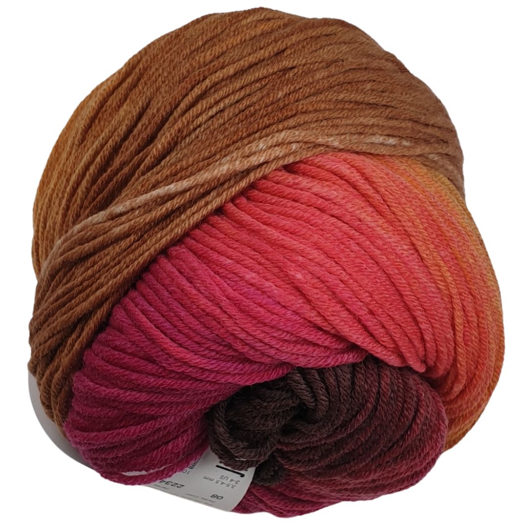 Pro Lana - 1-2-3 IDEEN Farbverlaufsgarn - MERINO 08