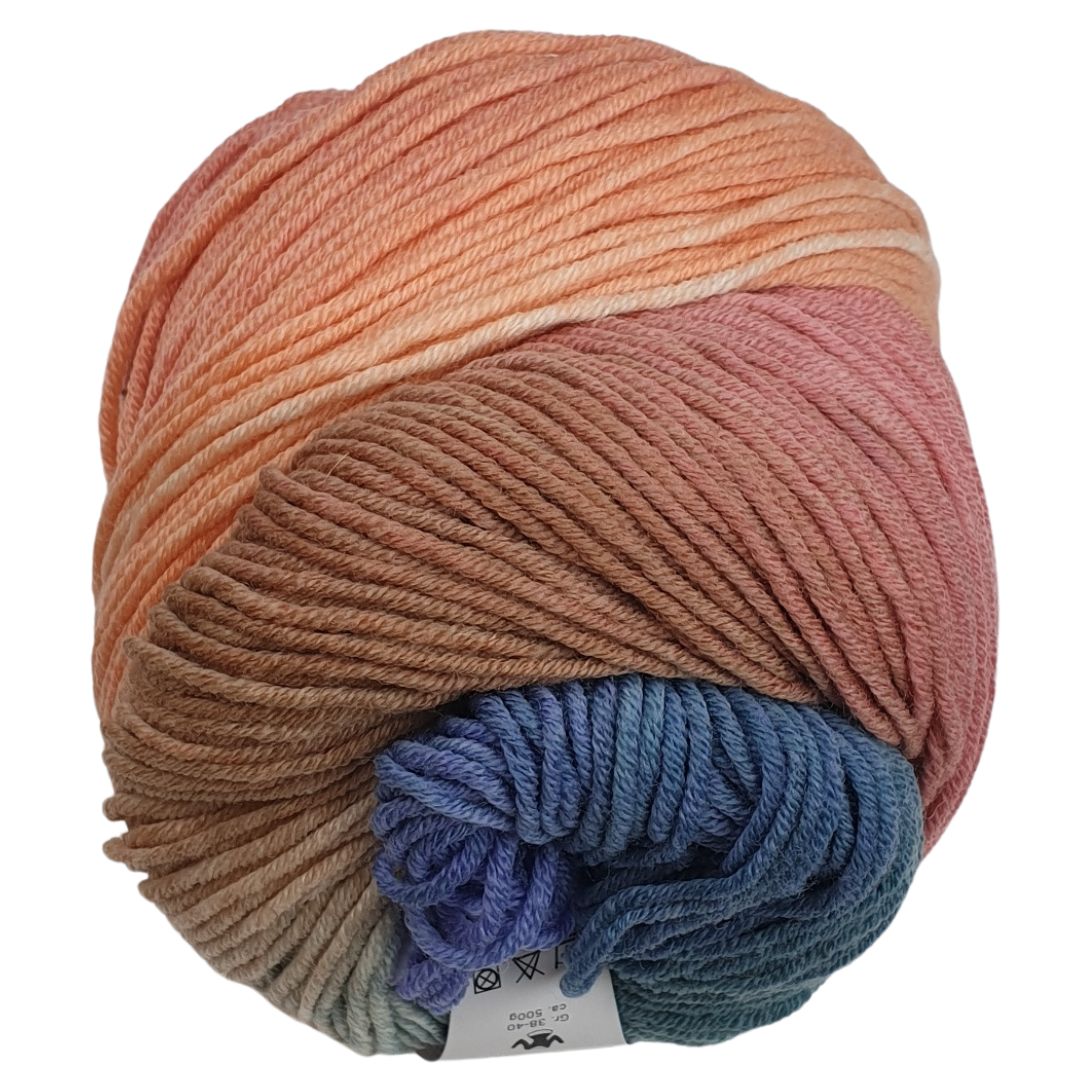 Pro Lana - 1-2-3 IDEEN Farbverlaufsgarn - MERINO 09