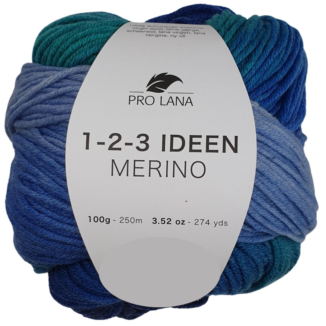 Pro Lana - 1-2-3 IDEEN Farbverlaufsgarn - MERINO 10
