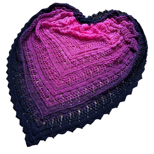 Häkelanleitung - Dreieckstuch "Deep Inside"