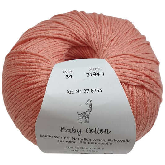 Pro Lana - Baby cotton - 50g/155m - 34 Quarz