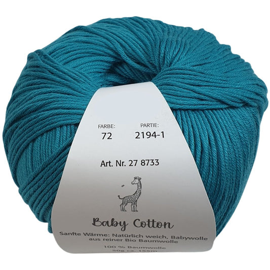 Pro Lana - Baby cotton - 50g/155m - 72 Lagune