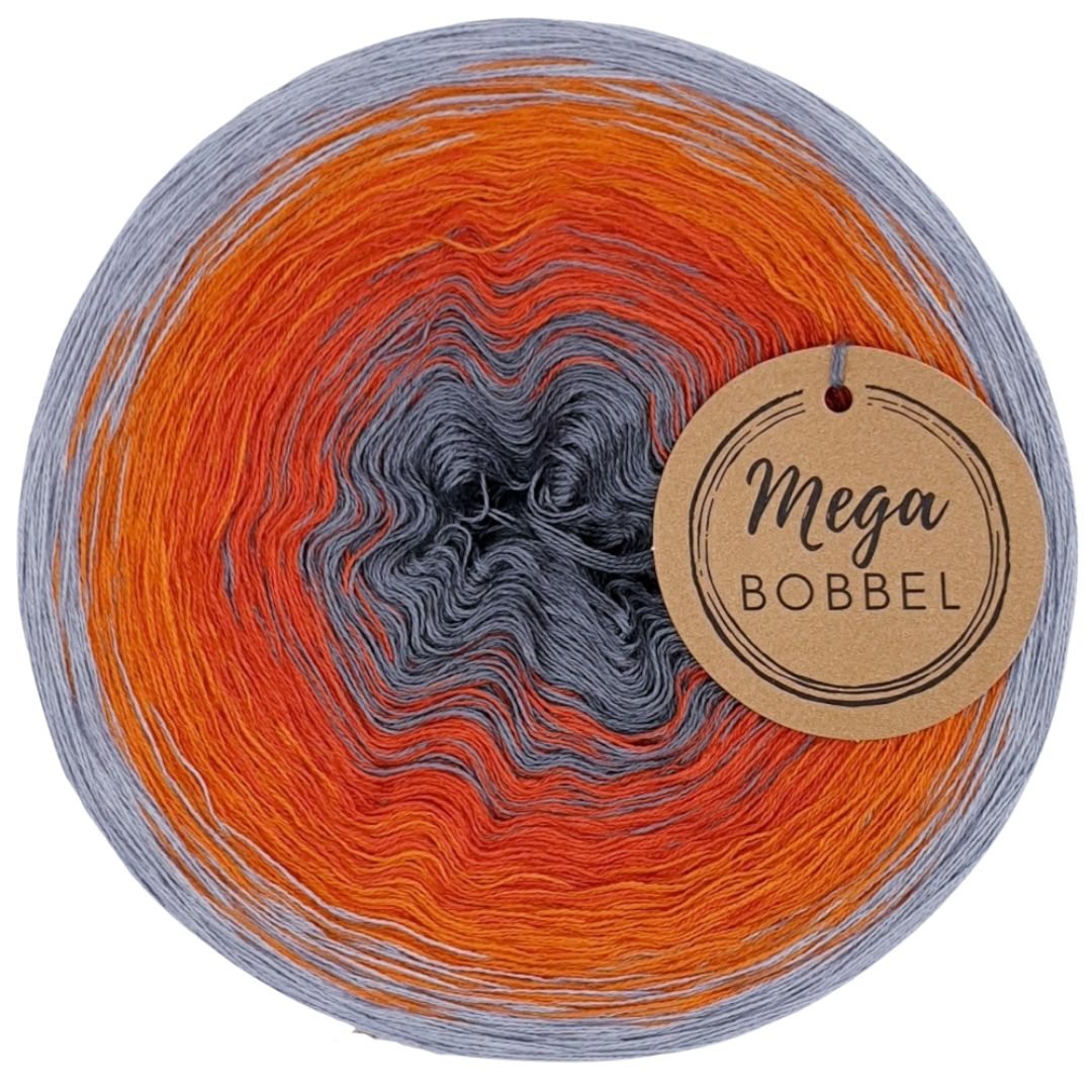 Grau mit Cognac - (B87)