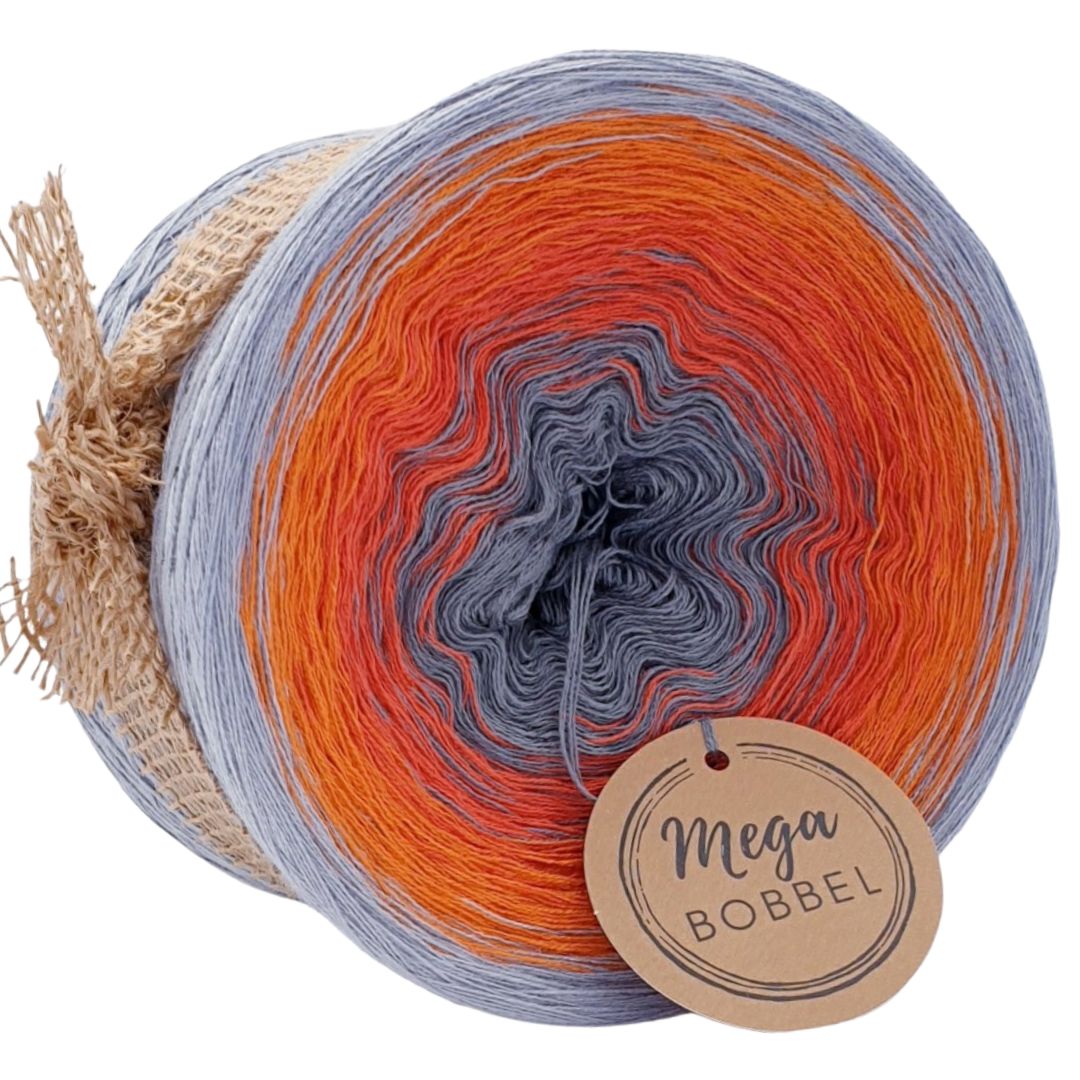 Grau mit Cognac - (B87)