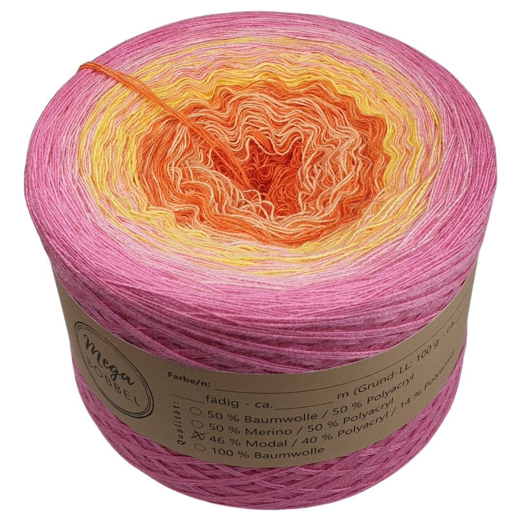 Sommerglück ( 4 fäd.- ca. 2000m - Außenfarbe: Erikaviolett))