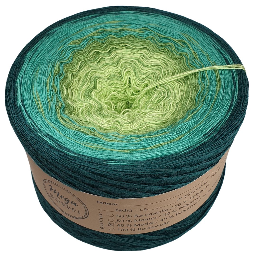 Grünes Glück ( 4 fäd.- ca. 750m - Außenfarbe: Evergreen)