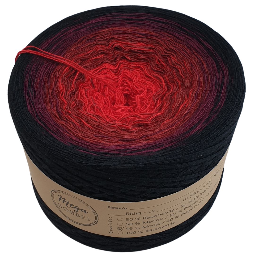 Liebesnacht ( 4 fäd.- ca. 850m - Außenfarbe: Schwarz)