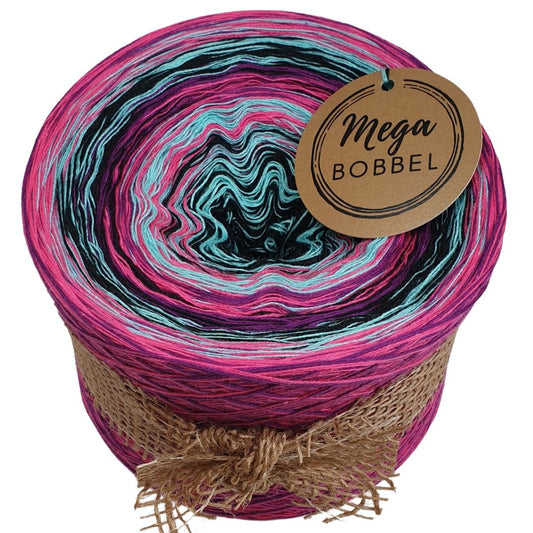 Strudel in Neon & Schwarz - (B447)