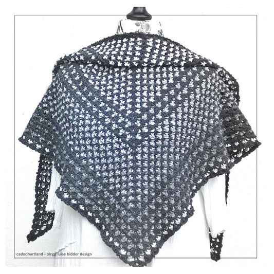 Häkelanleitung - Dreieckstuch "Picotong"