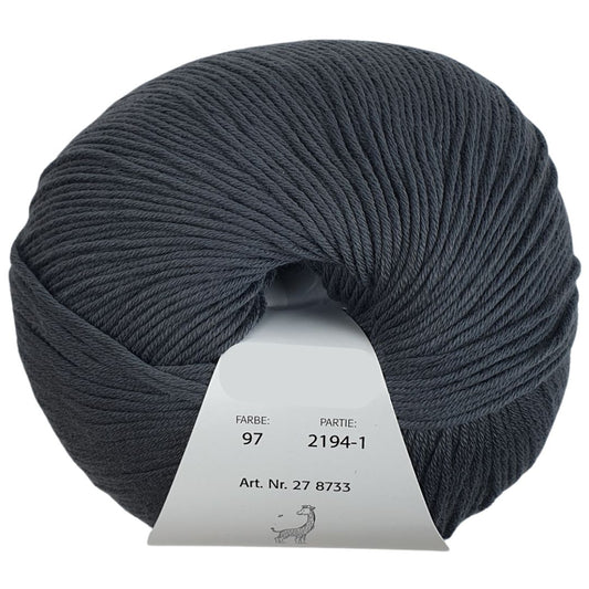 Pro Lana - Baby cotton - 50g/155m - 97 Dunkelgrau
