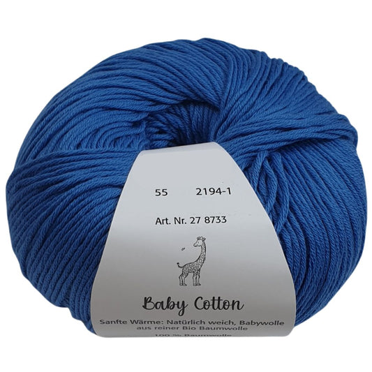Pro Lana - Baby cotton - 50g/155m - 55 Mittelblau