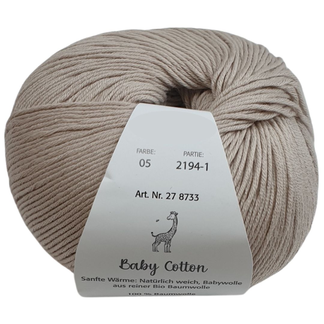 Pro Lana - Baby cotton - 50g/155m - 05 Beige