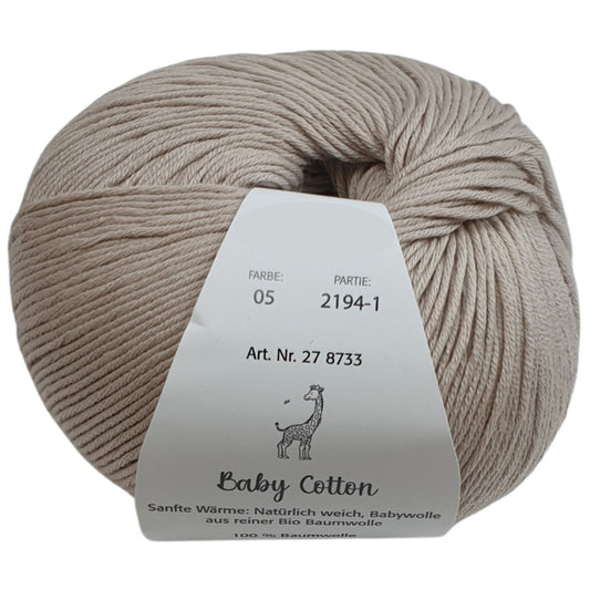 Pro Lana - Baby cotton - 50g/155m - 05 Beige