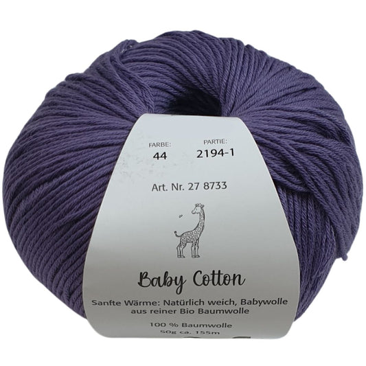 Pro Lana - Baby cotton - 50g/155m - 44 Lila