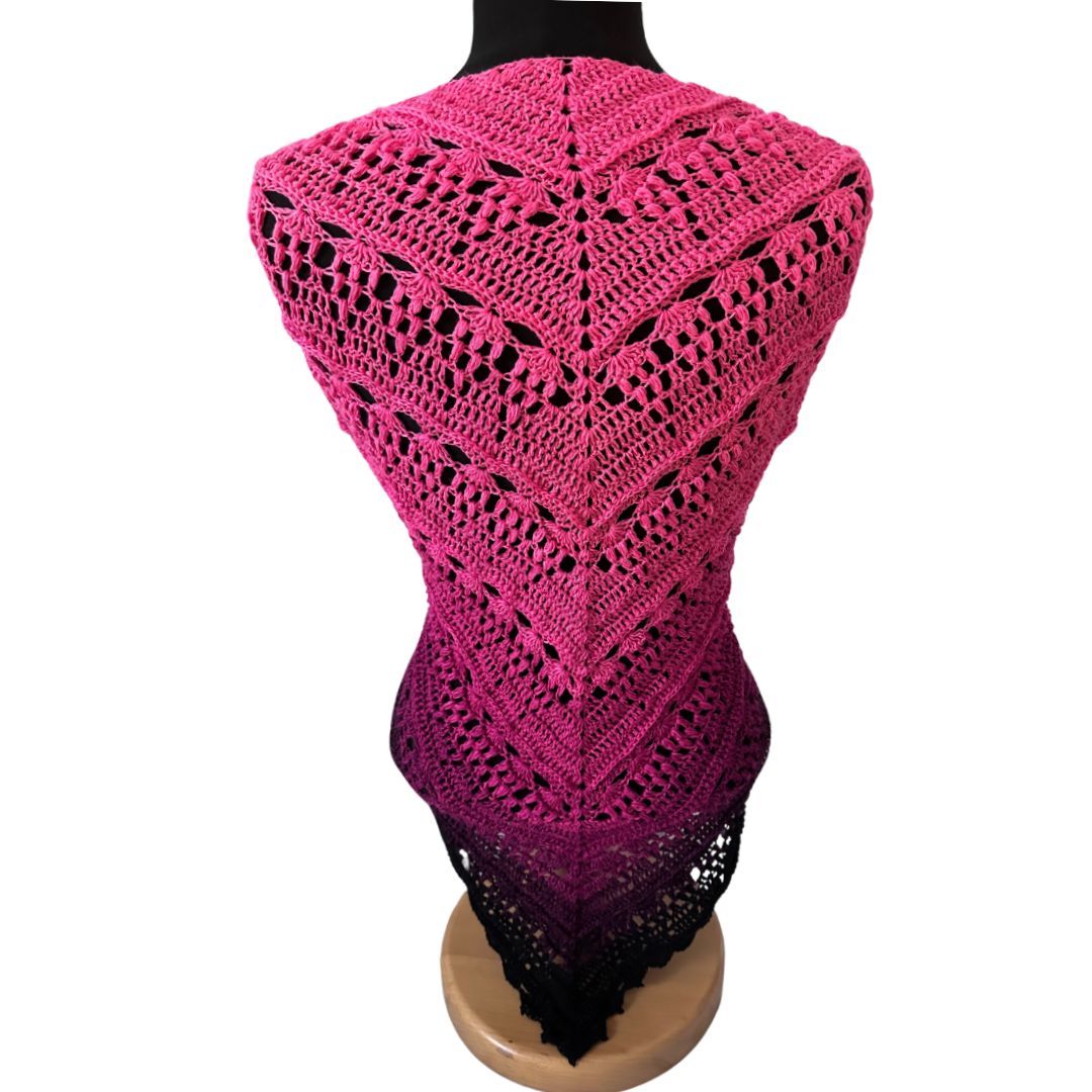 Häkelanleitung - Dreieckstuch "Deep Inside"