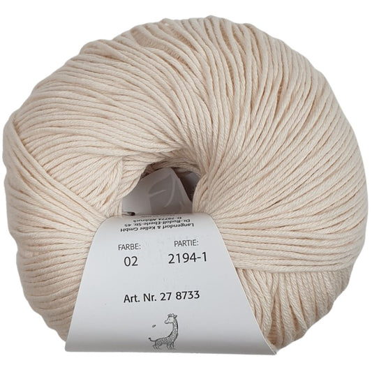 Pro Lana - Baby cotton - 50g/155m - 02 Creme