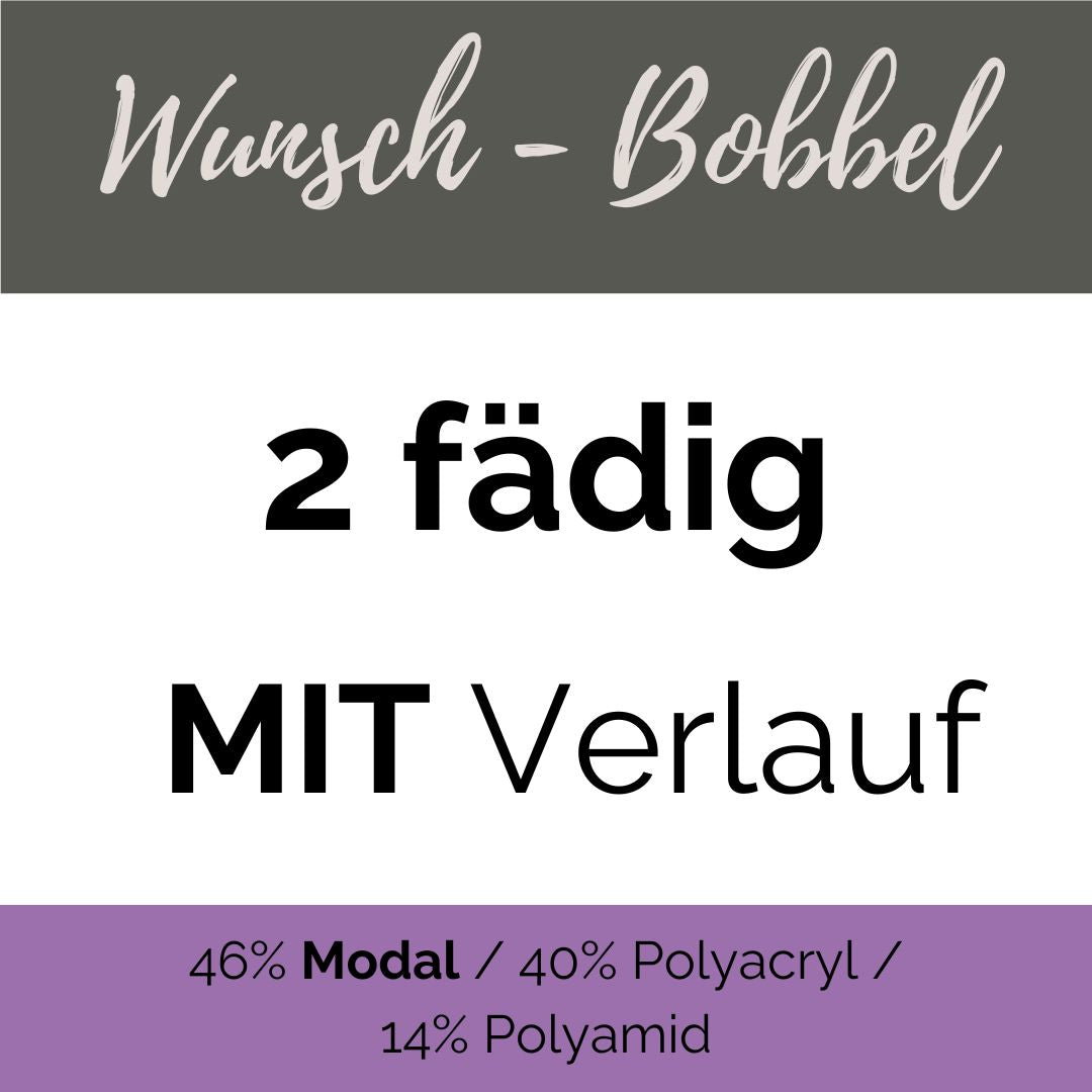 MODAL - WUNSCH - 2 fädig - MIT Verlauf