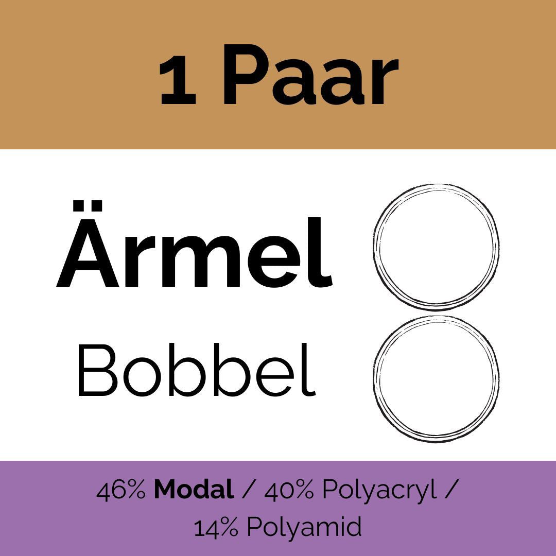 1 Paar - Modal - Ärmel-Bobbel