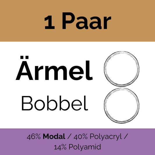 1 Paar - Modal - Ärmel-Bobbel