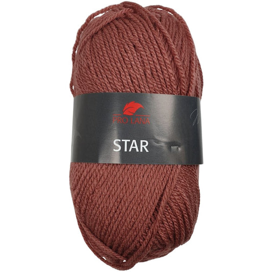 Pro Lana - STAR 50g/135m - 100% Polyacryl - 35 - Rotbraun