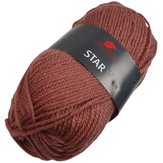 Pro Lana - STAR 50g/135m - 100% Polyacryl - 35 - Rotbraun