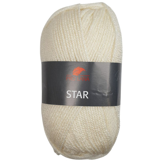 Pro Lana - STAR 50g/135m - 100% Polyacryl - 02 - Creme