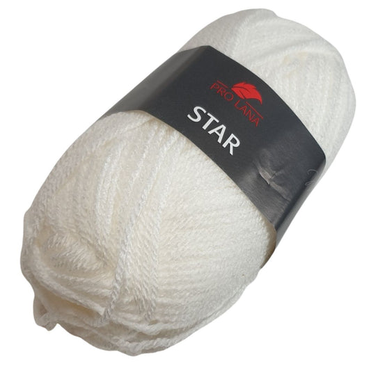 Pro Lana - STAR 50g/135m - 100% Polyacryl - 01 - Weiß