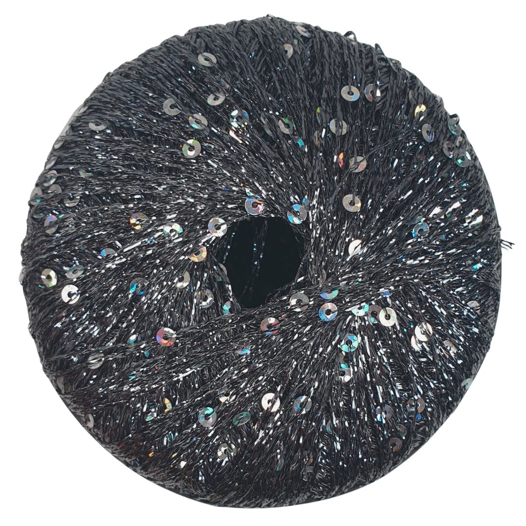 ONline-Paillettengarn - Linie 344 Starlight - 04 Anthrazit